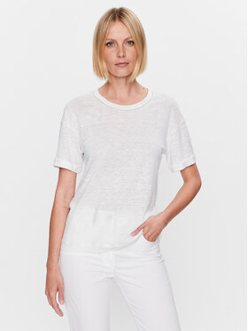 Peserico Peserico T-shirt S06167J0 Bianco Regular Fit
