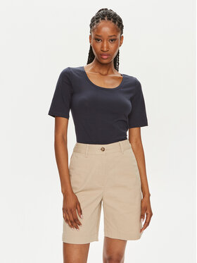 Gant Gant Tričko 4203491 Tmavomodrá Slim Fit