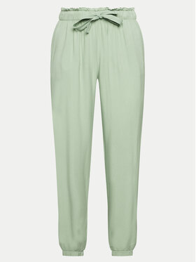 Deha Deha Donji dio trenerke A00636 Zelena Regular Fit