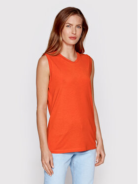 Samsøe Samsøe Samsøe Samsøe Top Alva F22100023 Oranž Regular Fit