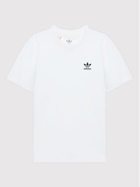 adidas adidas T-Shirt adicolor HK0403 Biały Regular Fit