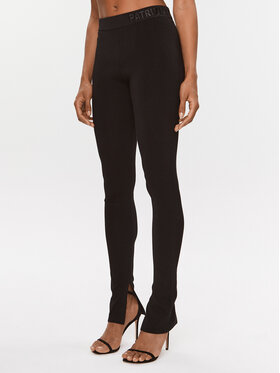 Patrizia Pepe Patrizia Pepe Megztos kelnės 2P1543/K002-K103 Juoda Slim Fit