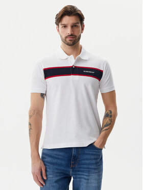 Guess Jeans Guess Jeans Polo marškinėliai M5GP29 KCJV1 Balta Regular Fit