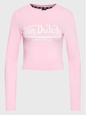 Von Dutch Von Dutch Majica Blair 6 224 012 Ružičasta Slim Fit