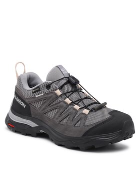 Salomon Salomon Trekking X Ward Leather GORE-TEX L47182400 Crna