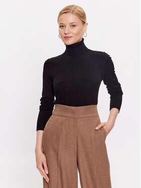 Liu Jo Liu Jo Pull à col roulé WF3126 MA18F Noir Regular Fit
