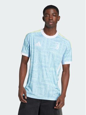 adidas adidas Koszulka techniczna Juventus 25/26 Away Jersey Błękitny Slim Fit