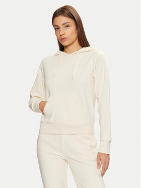 Guess Guess Mikina O5RQ02 KCO31 Écru Regular Fit