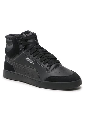 Puma Superge Shuffle Mid Fur 387609 01 Črna