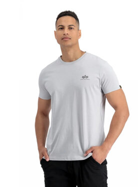 Alpha Industries Alpha Industries T-Shirt AI.188505-666 Szary Basic Fit
