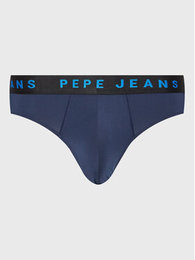 Pepe Jeans Spodnjice Logo Bf Lr 2P PMU10986 Mornarsko Modra