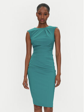 Rinascimento Rinascimento Coctailkleid CFC0122548003 Türkisfarben Regular Fit