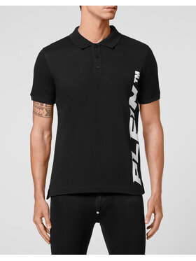 PHILIPP PLEIN PHILIPP PLEIN Polo 6277 Czarny Slim Fit
