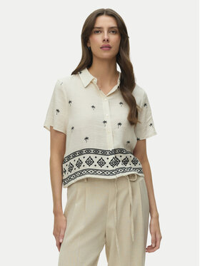 Vero Moda Vero Moda Košile Kai 10345548 Béžová Regular Fit