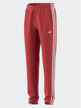 adidas adidas Долнище анцуг Train Essentials AEROREADY 3-Stripes Regular-Fit Joggers IJ9549 Червен Regular Fit