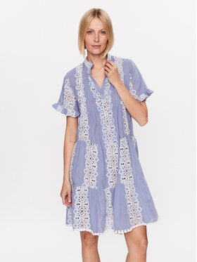 Iconique Iconique Vasarinė suknelė IC23 001 Violetinė Regular Fit