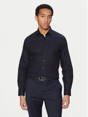 Calvin Klein Calvin Klein Koszula K10K113840 Granatowy Slim Fit