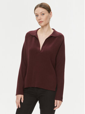 Calvin Klein Calvin Klein Светр Essential K20K206019 Бордовий Relaxed Fit