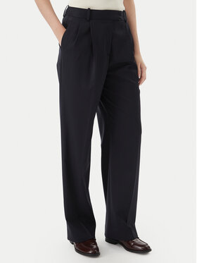 Tommy Hilfiger Tommy Hilfiger Spodnie materiałowe Timeless WW0WW48352 Granatowy Straight Fit