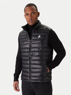 KARL LAGERFELD KARL LAGERFELD Weste Vest 505401 554590 Schwarz Regular Fit