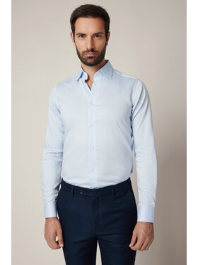 Lancerto Lancerto Koszula Nicoletta KO073225000008 Niebieski Slim Fit