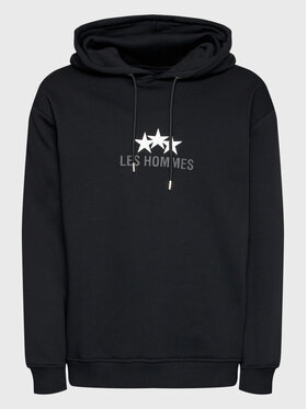 Les Hommes Les Hommes Sweatshirt LF2252030741 Noir Regular Fit