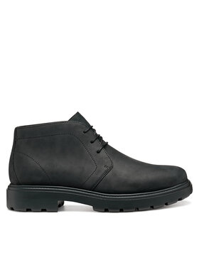 Geox Geox Schnürschuhe U Spherica Ec7 U56FRA 000FF C9999 Schwarz