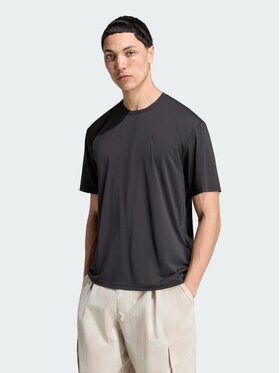 adidas adidas Koszulka techniczna 168317 Czarny Regular Fit