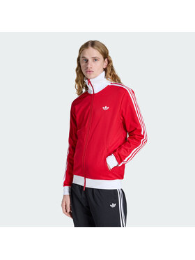 adidas adidas Bluza CLASSIC Czerwony Slim Fit