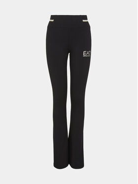 EA7 Emporio Armani Leggings 8NTP68 TJ01Z 0200 Crna Regular Fit