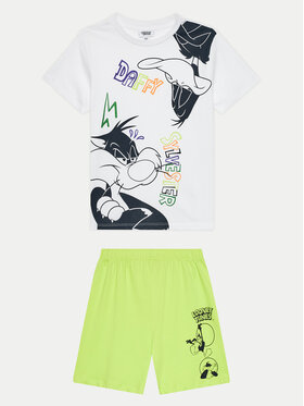 OVS OVS Pijama 1991914 Alb Regular Fit