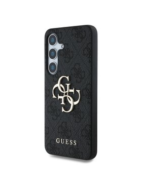 Guess Guess Etui na telefon Big 4G Logo Classic Logo Czarny