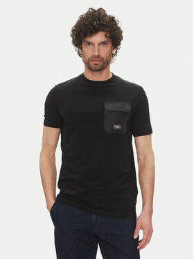 KARL LAGERFELD KARL LAGERFELD Marškinėliai 755037 552221 Juoda Regular Fit