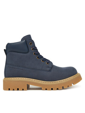 Tommy Hilfiger Tommy Hilfiger Schnürstiefeletten T3X5-34125-1269 D Dunkelblau