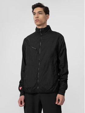 4F 4F Vatovaná bunda H4L22KUMP061-20S Čierna Regular Fit
