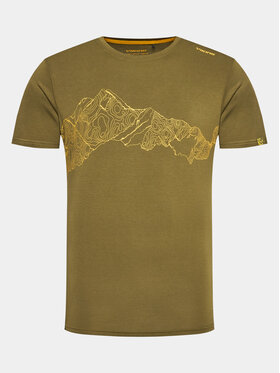 Viking Viking T-Shirt Bamboo Hopi Man 500/25/6565 Grün Regular Fit