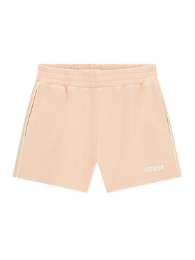 Guess Guess Szorty sportowe J6GD38 KF972 Pomarańczowy jasny Regular Fit