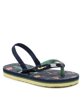 Pepe Jeans Sandale Beach Palms Boy K PBS70052 Tamnoplava