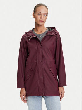 Vero Moda Vero Moda Regenjacke Malou 10266982 Dunkelrot Regular Fit
