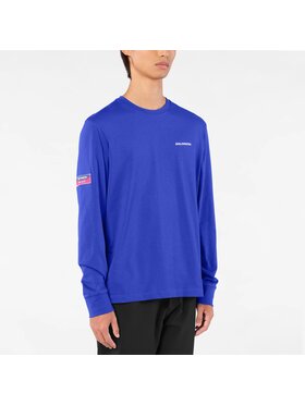 Salomon Salomon Longsleeve EQUIPE LS TEE M Niebieski Regular Fit