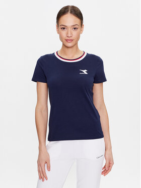 Diadora Diadora Тишърт Tweener 102.179325 Тъмносин Regular Fit