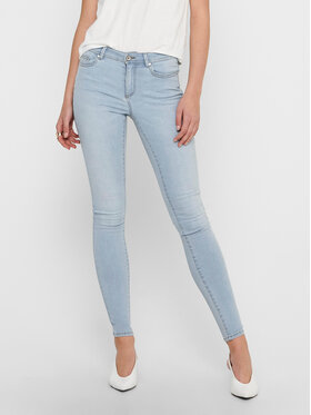 ONLY ONLY Jeansy 15223166 Modrá Skinny Fit