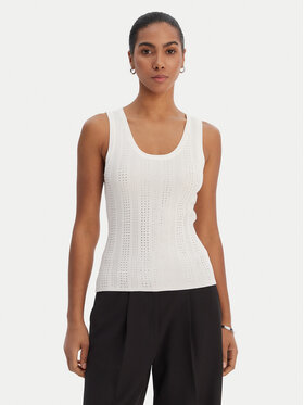 Fracomina Fracomina Top FR26ST4005K524R9 Ekrüüvärv Slim Fit