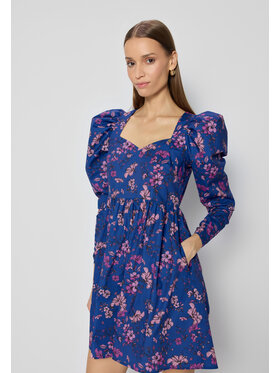 BIZUU BIZUU Každodenní šaty HAMILTON Modrá Standard Fit