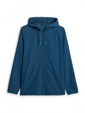 4F 4F Bluza TRAINING CLUB Granatowy Regular Fit