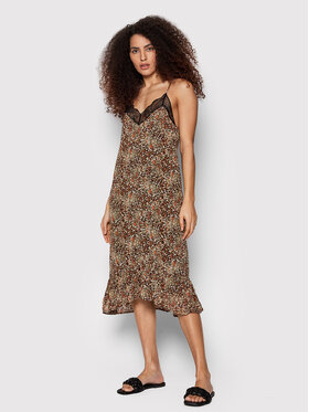 Noisy May Noisy May Ежедневна рокля Amelia 27021139 Кафяв Regular Fit