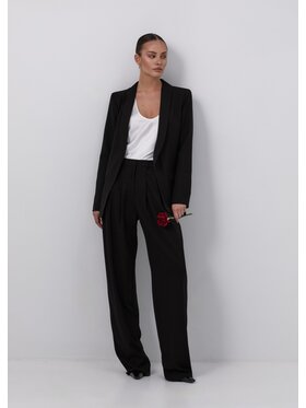 Le Collet Le Collet Marynarka BOY Czarny Regular Fit
