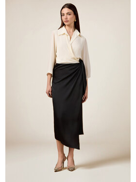 Oltre Oltre Sukienka codzienna 7384R004929N0S1 Czarny Slim Fit