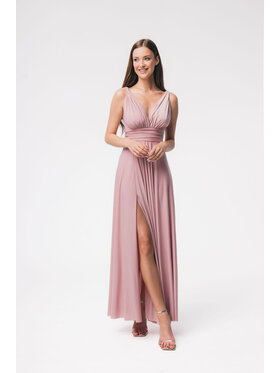 Aurora Aurora Elegantní šaty Milo pale pink Růžová Feminine Fit