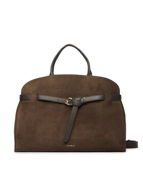 Coccinelle Coccinelle Ročna torba TLB Coccinellesabine Suede Bi E1 TLB 18 01 01 Khaki
